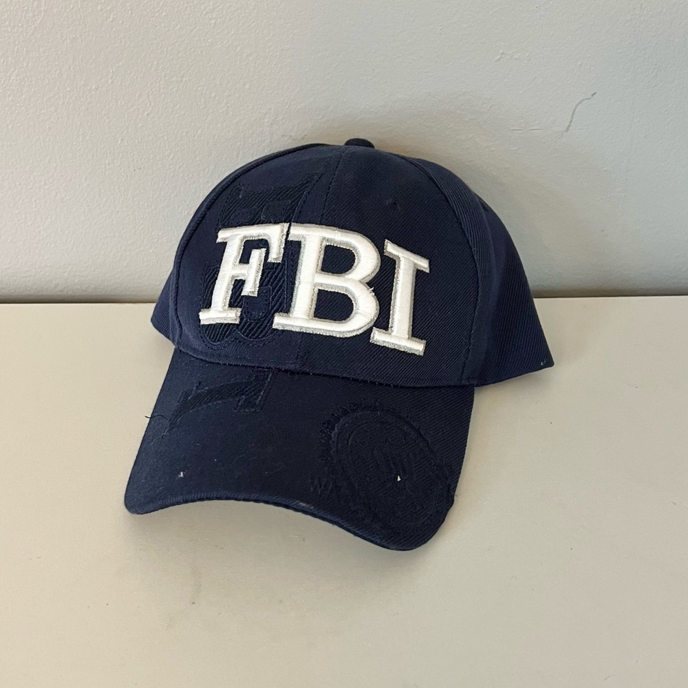 FBI Embroidered Hat Navy Blue